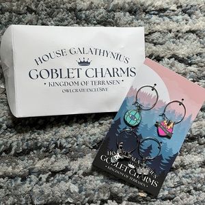 Throne of Glass Owlcrate Goblet/Wine Charms